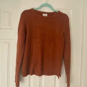 Rusty orange/brown soft sweater